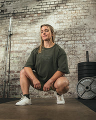 Tricou Oversize Kaki