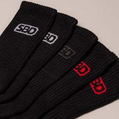 Set multipack de șosete clasice Crew