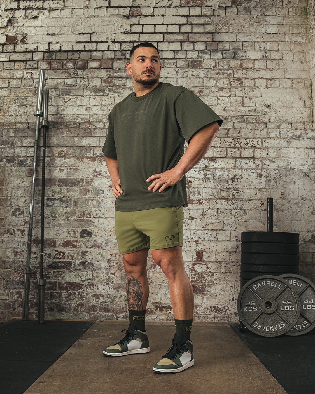 Tricou Oversize Kaki