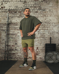 Tricou Oversize Kaki