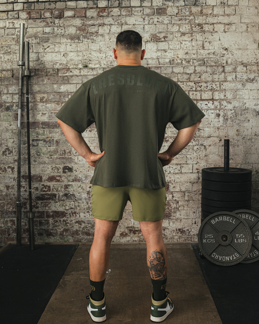 Tricou Oversize Kaki