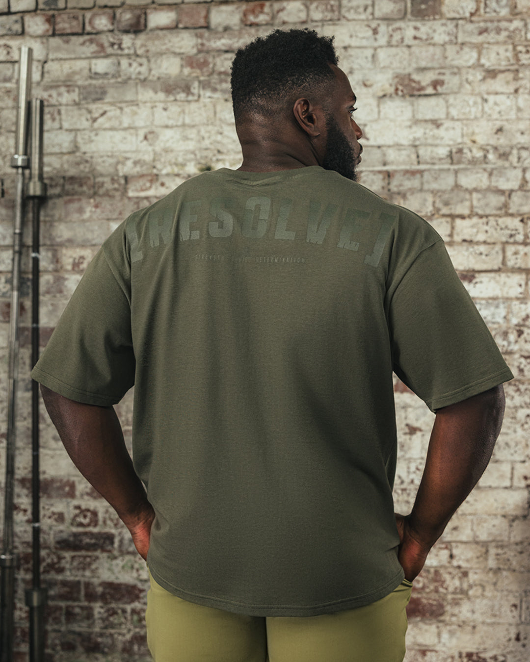 Tricou Oversize Kaki